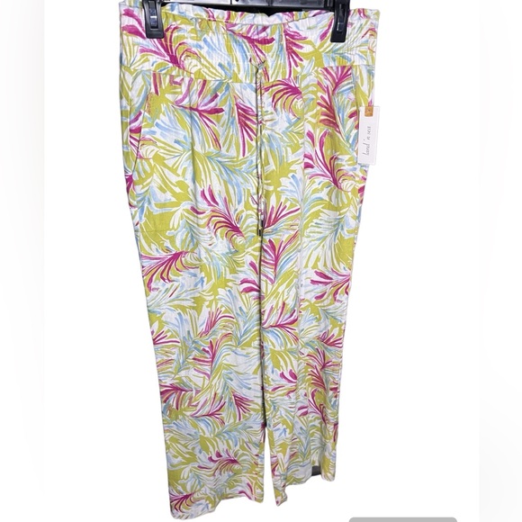 land ‘n sea Pants - NWT Land ‘n Sea Linen Blend Pants Size Small